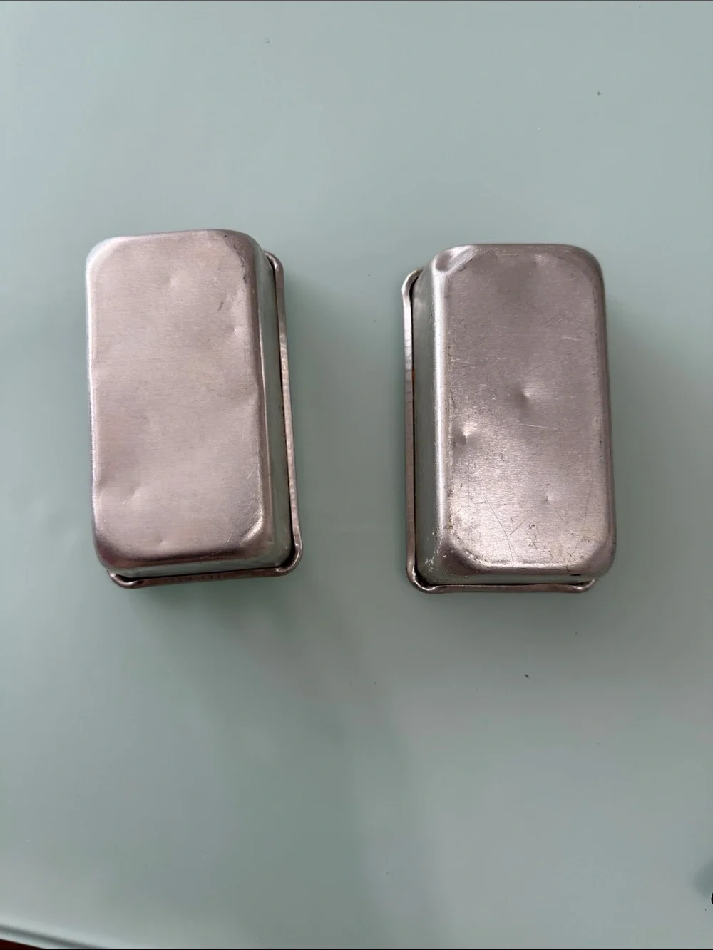 Aluminum mini loaf pans